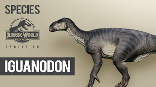 Iguanodon  SPECIES PROFILE  Jurassic World Evolution [upl. by Mcclelland]