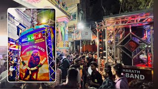 Dashrath Pad band 🕺🥵 at Secunderabad gatalu 2023  famous pad band  public full josh at bonalu [upl. by Yrovi262]