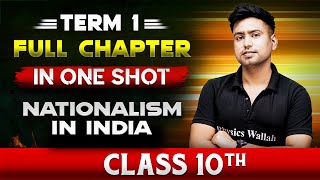 NATIONALISM IN INDIA in Minutes  History Chapter 3  Class 10th CBSE Board [upl. by Danczyk436]