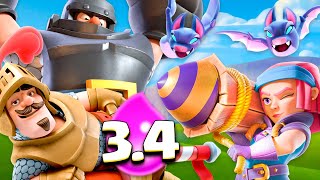 This Mega Knight Deck Is NEGATIVE SKILL 😂 [upl. by Kristie346]