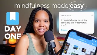 How Day One Helps You Build Mindful Journaling Habits  Day One App Review [upl. by Jamila678]