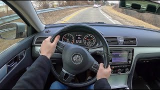 2013 Volkswagen Passat SE  POV Test Drive Binaural Audio [upl. by Ical614]