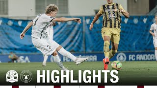 Highlights Santa Coloma 03 FCM  UCL Qualifier 2425 [upl. by Theresa]