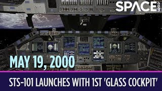 OTD in Space – May 19 STS101 Launches with 1st Glass Cockpit [upl. by Enreval]