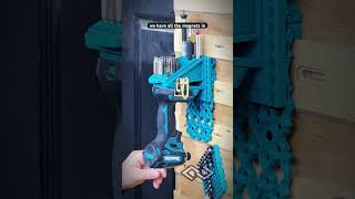 3dprinted tool holder in progress Should fit most tool brands makita bambulab fusion360 [upl. by Aniez]