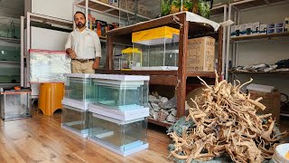 Aqua Dunia Fish Shop Nashik  Imported Fish Tanks [upl. by Jb151]