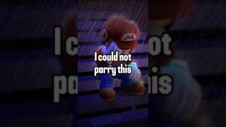 I couldn’t parry 😭 ssbu gaming mario nintendo supersmashbros [upl. by Lachus]