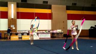 Rhythmic Gymnastic Grade 1 Ribbon  by Yap Xiao En [upl. by Adnohsar299]