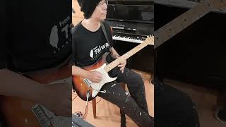 full play Sleepless Friday night 🌙 jam on Fender stratocaster with Zoom ms50g plus and Boss RC3 [upl. by Cinimmod]