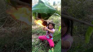 Survival Skills Angry sister with ants survival camping bushcraft outdoors [upl. by Mendie489]