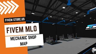 FiveM Mechanic Shop Map fivem mechanic [upl. by Fanchet559]