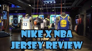 Time Out 3 Nike x NBA Jersey Review [upl. by Anaujat300]