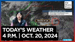 Todays Weather 4 PM  Oct 20 2024 [upl. by Ydwor]