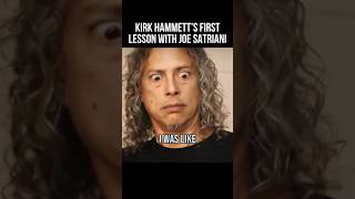 Kirk Hammett on His First Lesson with Joe Satriani [upl. by Goodard]