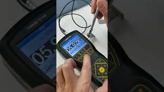 Aluminum thickness gageThickness measurement tutorials dial thickness gauge calibration procedure [upl. by Amalee787]