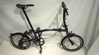 2023モデル BROMPTON P LINE URBAN 4S（145185cm）フォールディングバイク [upl. by Naira]