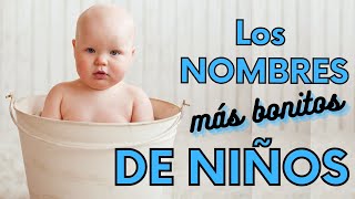 💙 50 nombres bonitos para niños 2022 y su significado 💙 [upl. by Asilahs]