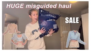 HUGE MISGUIDED HAUL 💌  huge sale try on [upl. by Roby]