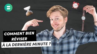 Comment BIEN RÉVISER à la DERNIÈRE MINUTE  😱 ⏰ [upl. by Newman]