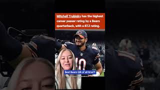 is Mitch Trubisky the best Bears quarterback of all time nfl [upl. by Helen143]