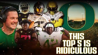 Oregon Ducks Top 5 Recruits In 2024 Are SERIOUSLY SCARY [upl. by Hazlett586]