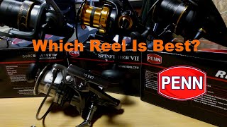 Comparing Penns Longcast Fixed Spool Reels [upl. by Etteval]