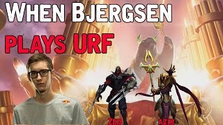 When Bjergsen plays URF  ZedAzir [upl. by Wait210]