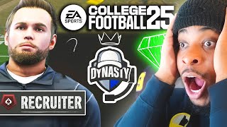 NCAA College Football 25 DYNASTY Looks CRAZY [upl. by Ricard]