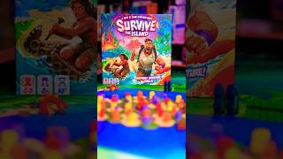 Survive The Island Board Game  Will you survive this adventure shorts boardgame tabletopgaming [upl. by Yedok119]