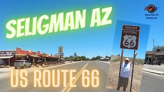 Seligman  Ash Fork Arizona Scenic Historic HWY 66 [upl. by Arytas]