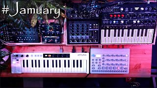 Mellow Synth Jam MicrofreakModelCyclesMavis jamuary2024 [upl. by Goldberg]