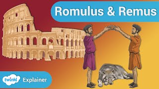 Romulus and Remus  KS2 Roman History [upl. by Dieterich]