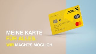 Raiffeisen Debitkarte [upl. by Dnomad]