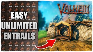 Easiest Valheim Draugr Farm For Unlimited Entrails [upl. by Anecusa]