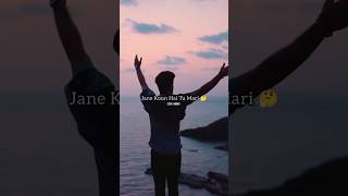 Ye Tune Kya Kiya 💞 Jaane Kon Hai Tu Meri Mai Na Janu Ye Magar lyrics shorts viral [upl. by Naraj107]