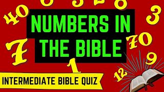 Do you know these numbers☝️and what they mean🤔  Bible Quiz [upl. by Popelka799]