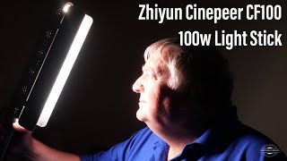 Zhiyun CF100 100w Light Stick  Epic New Toy  unbox and review [upl. by Loggins]