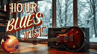 Echoes In The Snow  1 Hour Of Blues Music [upl. by Alli]