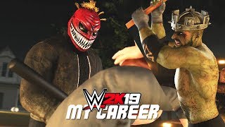 WWE 2K19 My Career Mode  Ep 10  ZOMBIES In WWE The WYATT COMPOUND [upl. by Mandie]