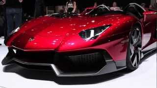 2013 Lamborghini Aventador J  2012 Geneva Motor Show [upl. by Reube]