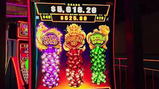 Red Festival Slot Play At Circus Circus 8K Video [upl. by Seldun]