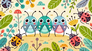 Circle Stink Bugs preschoollearning toddlers earlylearning [upl. by Mahsih]