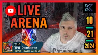 Raid Shadow Legends  Live Arena  TOP 1  IPR DocMarroe  Kick off the week [upl. by New18]