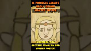 Is Princess Zeldas wanted poster a reference to another iconic wanted poster Zelda Shorts [upl. by Omor]