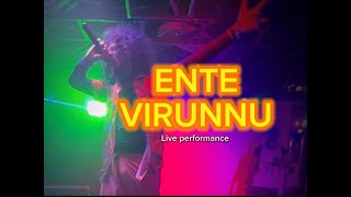 Ente Virunnu  J Krish  Alan Paul  Malayalam English Rap  Live performance [upl. by Ainahpets]