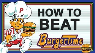 How To Beat BurgerTime  Tips and Tricks  Retro Gaming TV [upl. by Eikcim]