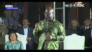 🔴DIRECT  DISCOURS FORT DE FELIX TSHISEKEDI ALUBUMBASHI NOV 2024 [upl. by Oakes915]