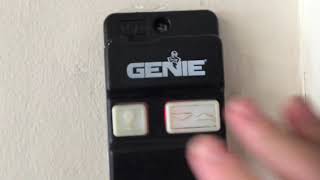 Genie pro max garage door opener going up and down [upl. by Colinson]