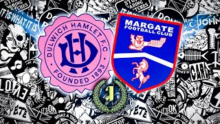 HIGHLIGHTS  LEAGUE13  Dulwich Hamlet FC v Margate FC A  11th November 2023 [upl. by Eeimaj]