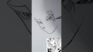 ONE PIECE  Drawing YAMATO Devil Fruit Transformation quotUsing Only 1 PENquot [upl. by Nothgierc]